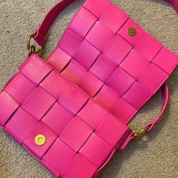SHEIKE Tiarne Hot Pink Clutch Shoulder Bag Handbag - Picture 8 of 15